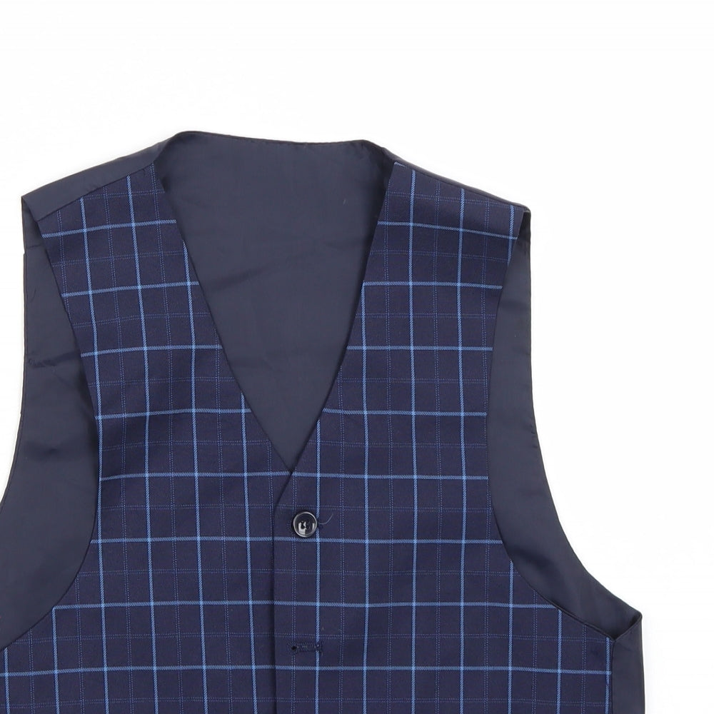 Preworn Womens Blue   Jacket Waistcoat Size 14