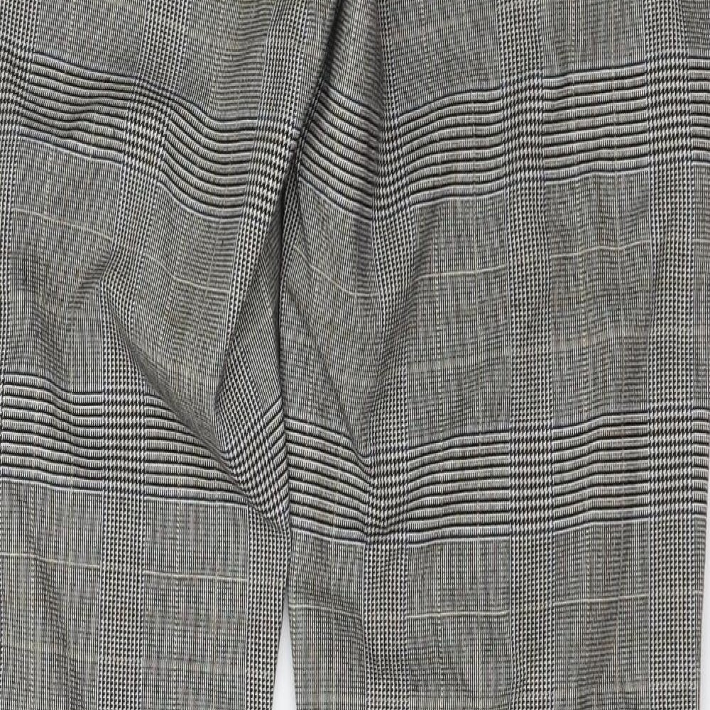 ASOS Mens Grey Check  Trousers  Size 28 in L32 in