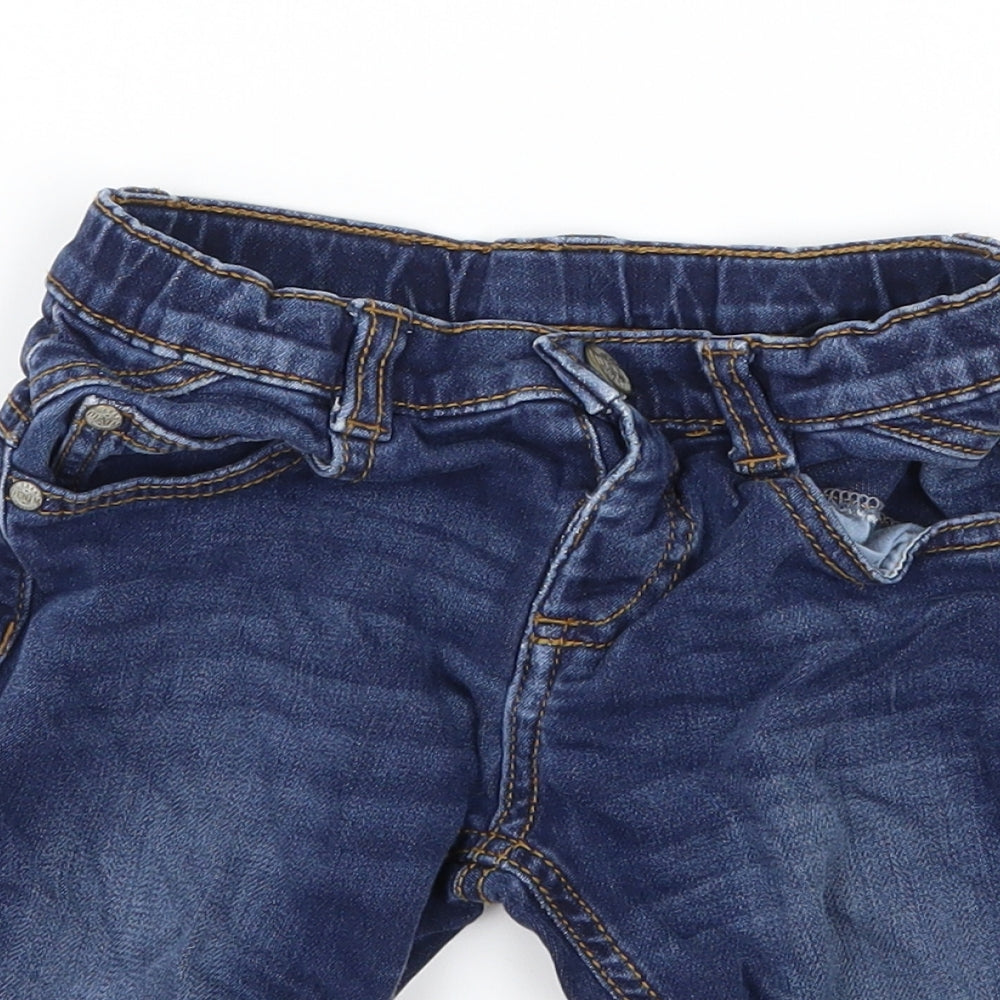 Mothercare Boys Blue  Denim Straight Jeans Size 3-4 Years