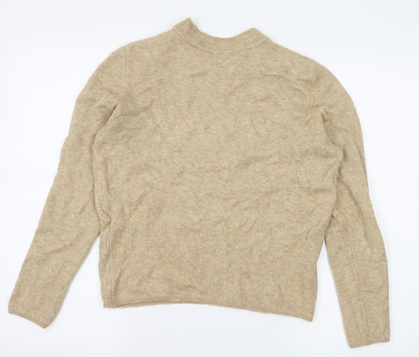 H&M Womens Brown  Knit Pullover Jumper Size M