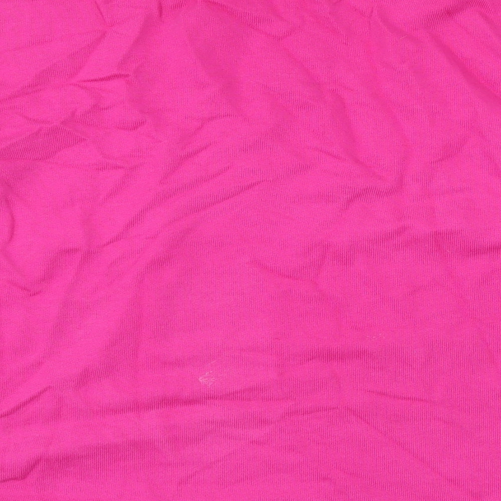 Fred Perry Womens Pink  Jersey Pullover Sweatshirt Size 12