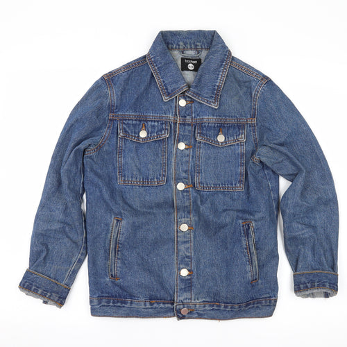 Boohoo Womens Blue  Denim Jacket  Size 6