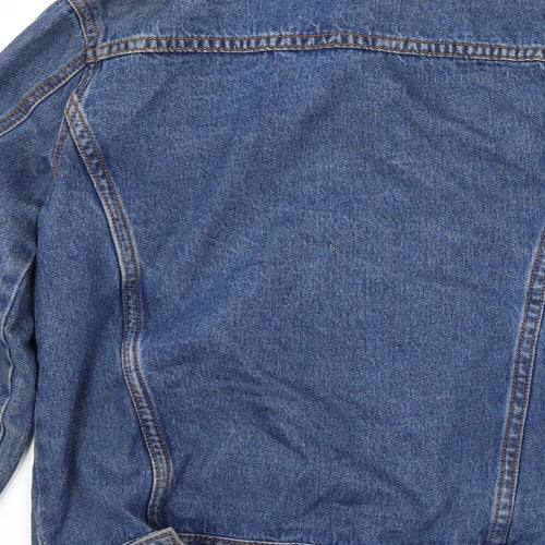Boohoo Womens Blue  Denim Jacket  Size 6