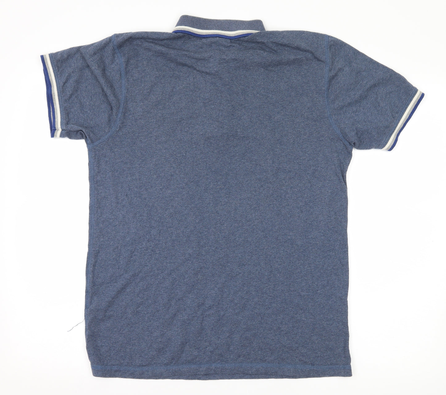 McKenzie Mens Blue  Jersey  Polo Size S