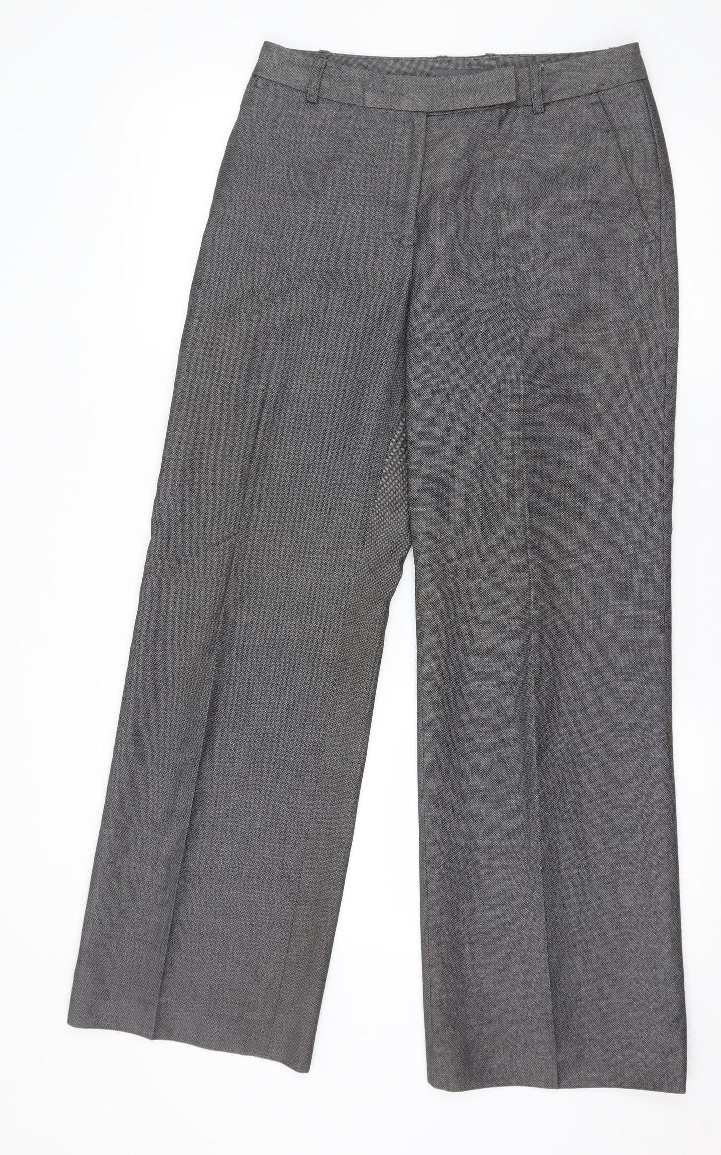 Liz Claiborne Womens Grey   Trousers  Size 6 L30 in