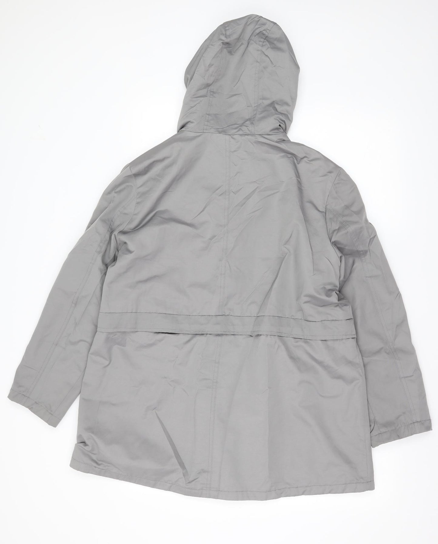 Principles Womens Grey   Parka Coat Size 14