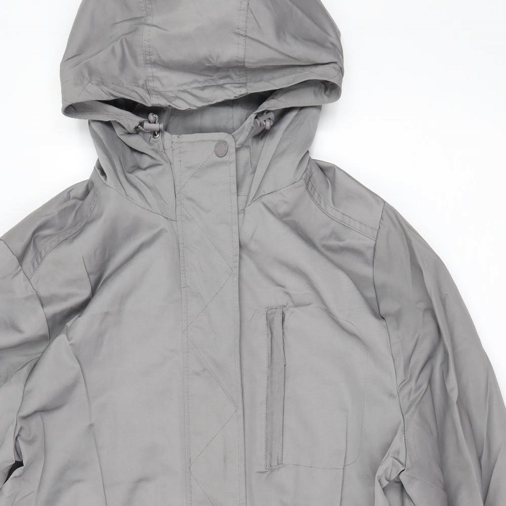 Principles Womens Grey   Parka Coat Size 14