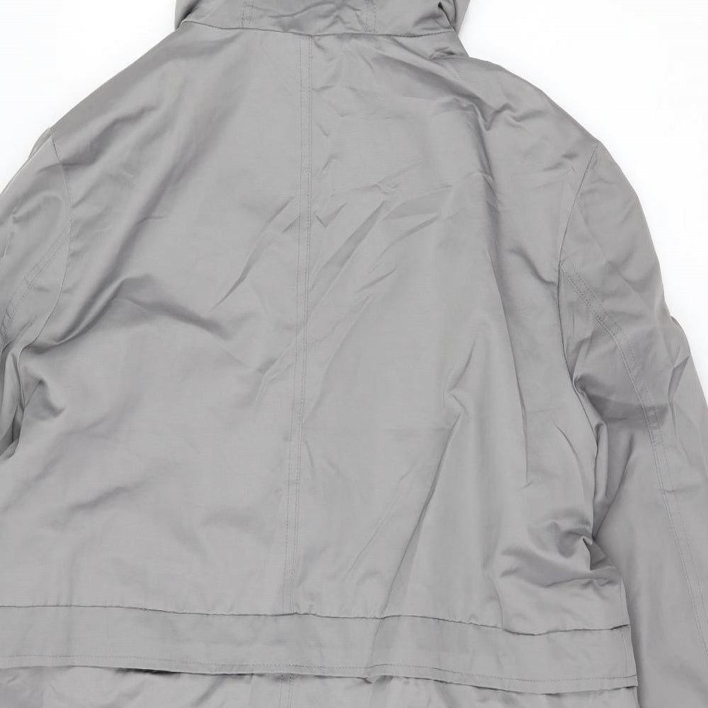 Principles Womens Grey   Parka Coat Size 14