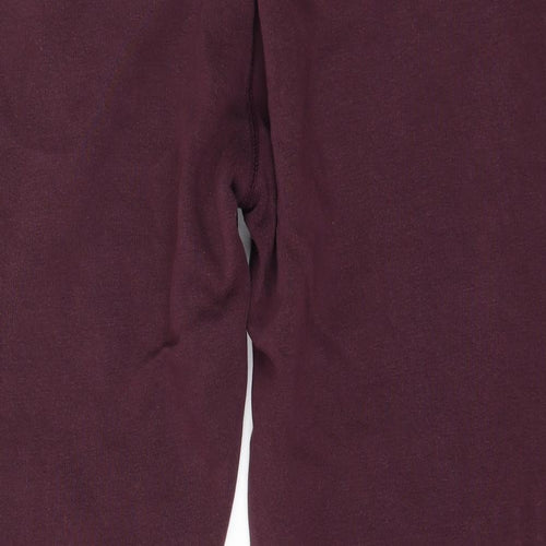 George Mens Purple  Jersey Jogger Trousers Size 2XL L27 in