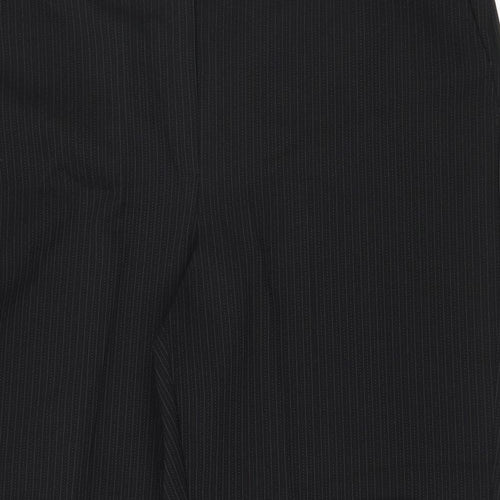 BHS Womens Black Striped  Trousers  Size 18 L25 in