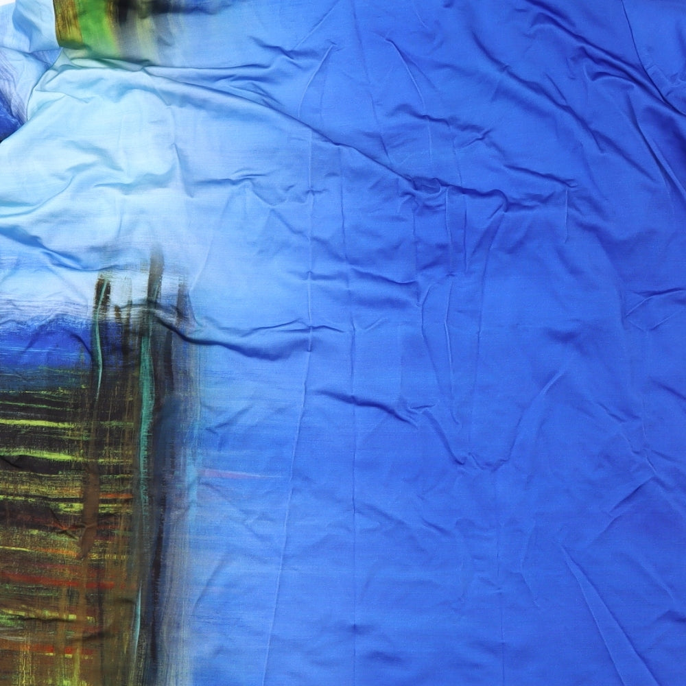 PaDY Womens Multicoloured Geometric Jersey Basic T-Shirt Size 20