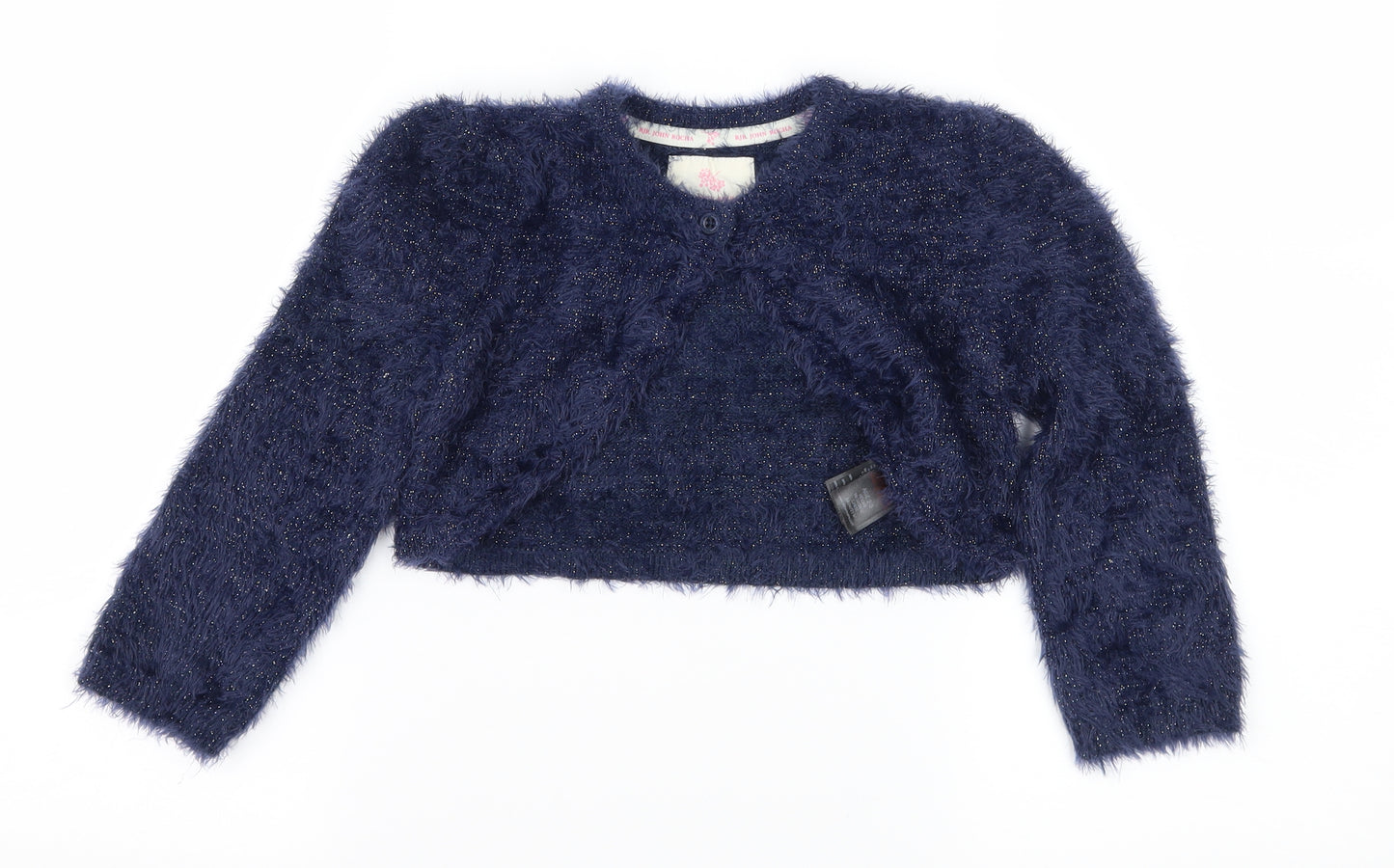 RJR.John Rocha Girls Blue  Knit Cardigan Jumper Size 2-3 Years