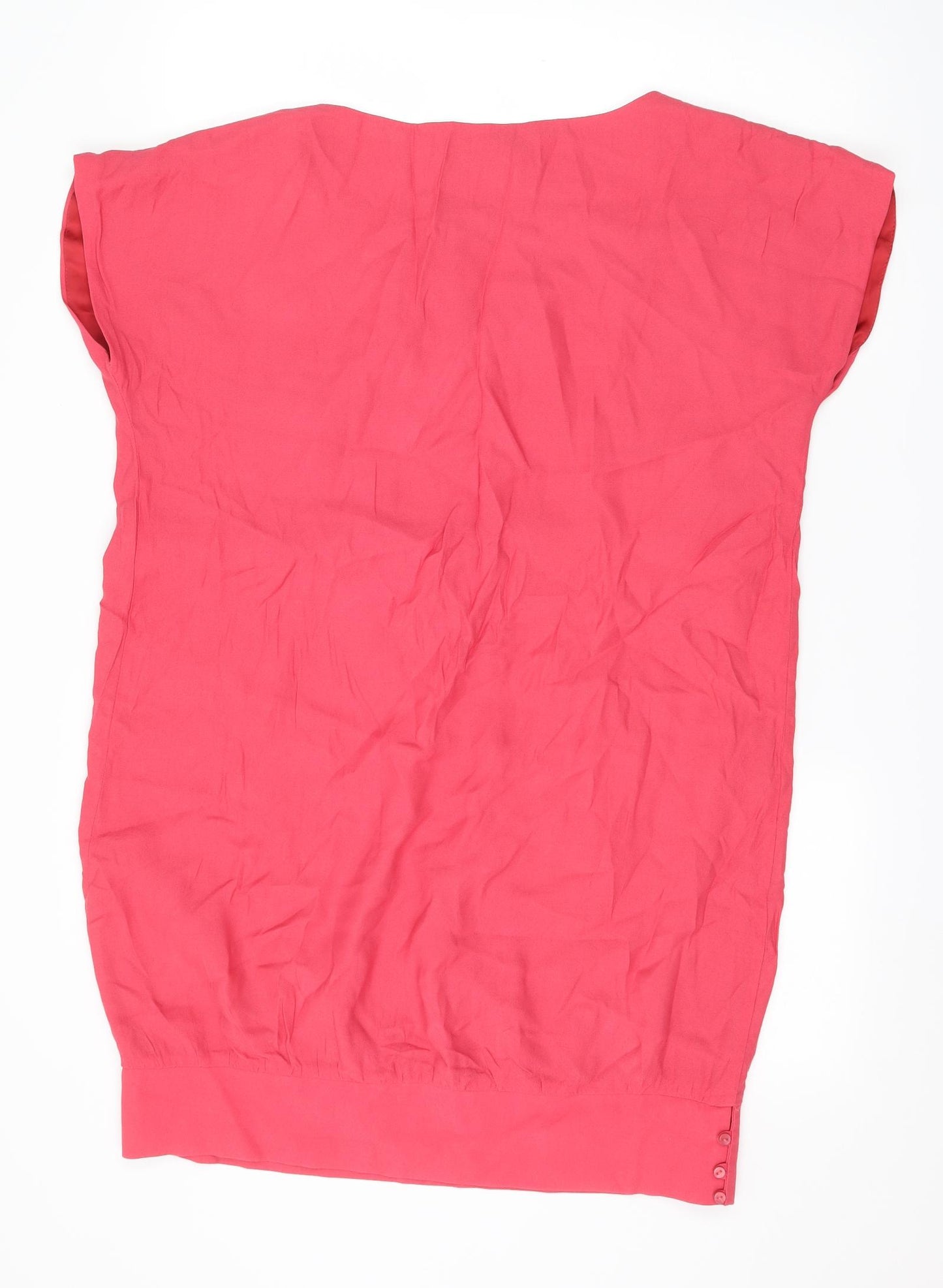 Zara Womens Pink   T-Shirt Dress  Size L