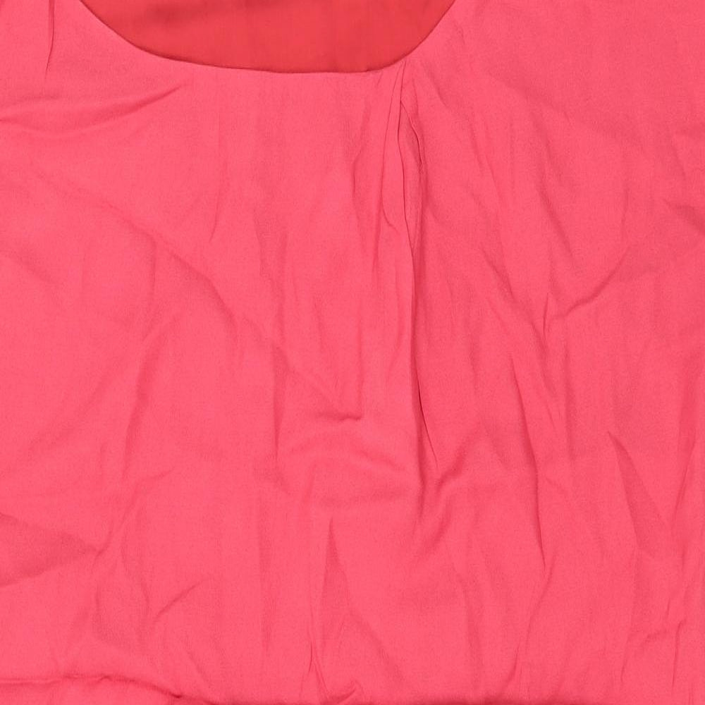 Zara Womens Pink   T-Shirt Dress  Size L