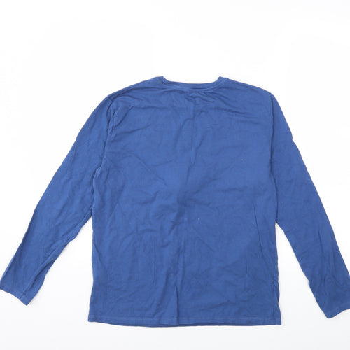 Zara Boys Blue   Basic T-Shirt Size 10-11 Years  - t-rex