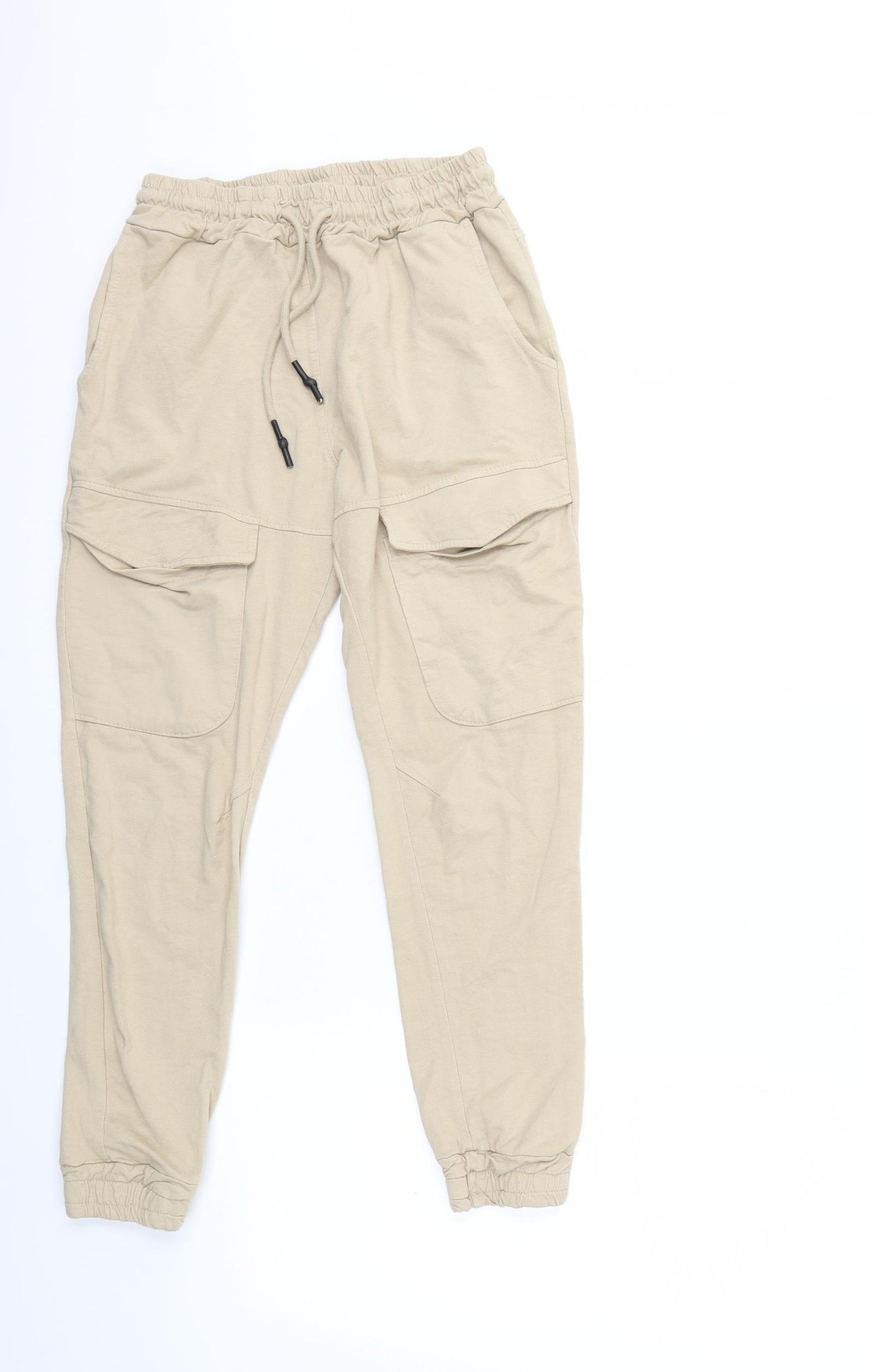 Preworn Womens Beige   Sweatpants Trousers Size 23 in L25 in