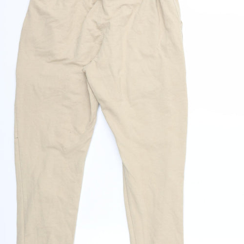 Preworn Womens Beige   Sweatpants Trousers Size 23 in L25 in