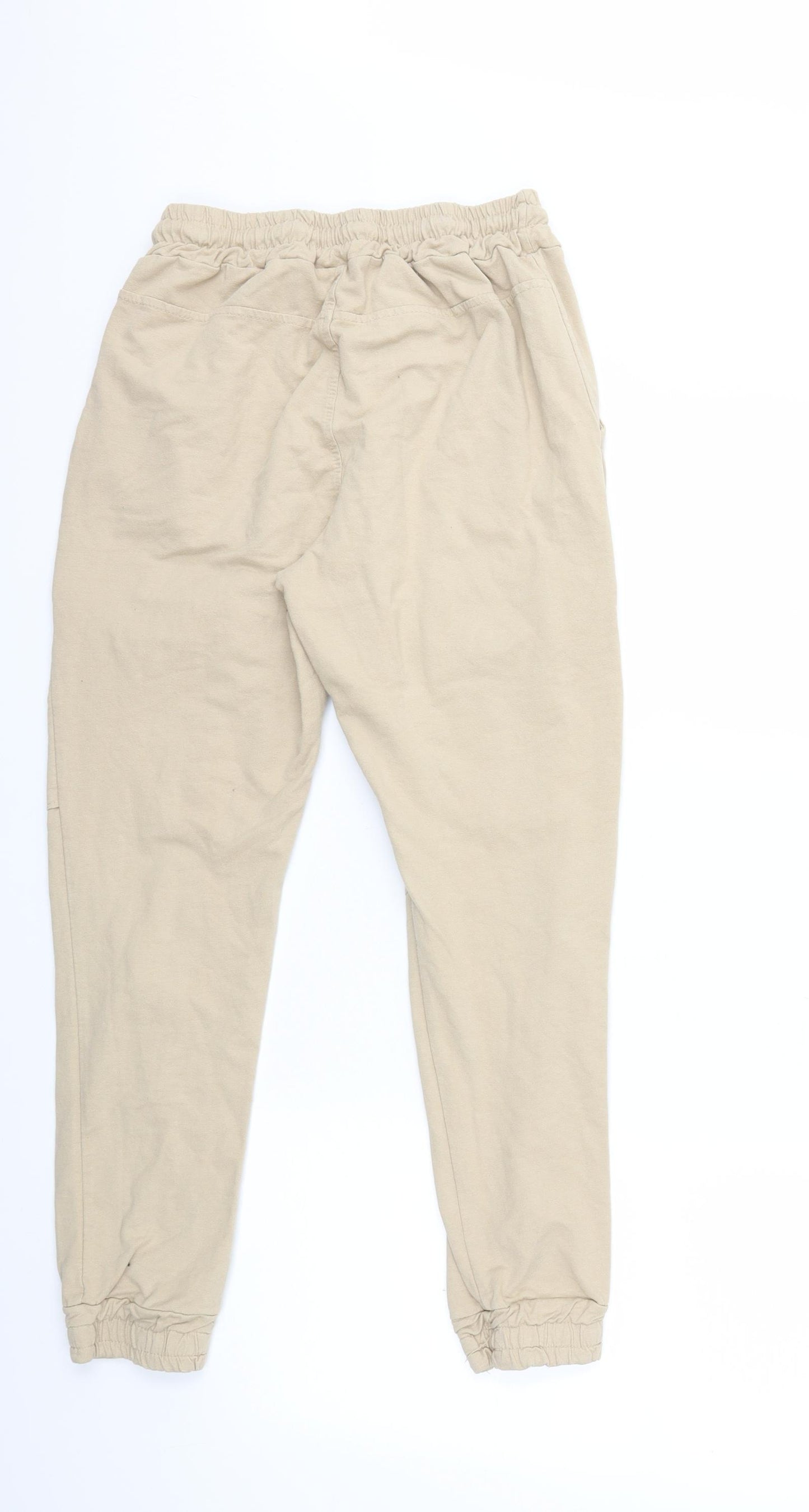 Preworn Womens Beige   Sweatpants Trousers Size 23 in L25 in