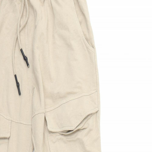 Preworn Womens Beige   Sweatpants Trousers Size 23 in L25 in