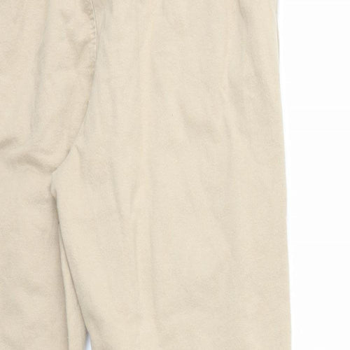 Preworn Womens Beige   Sweatpants Trousers Size 23 in L25 in