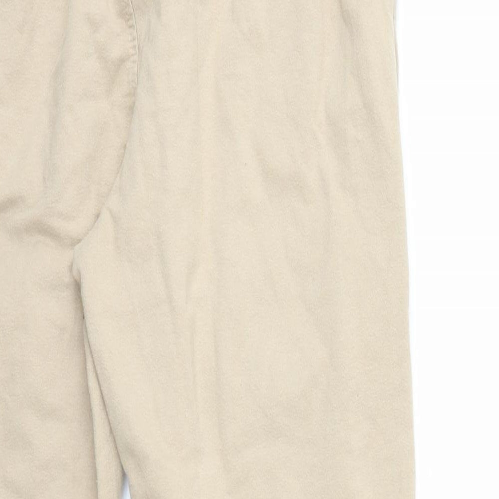 Preworn Womens Beige   Sweatpants Trousers Size 23 in L25 in
