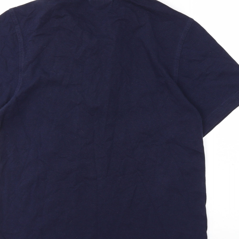 Lacoste Mens Blue    Polo Size M