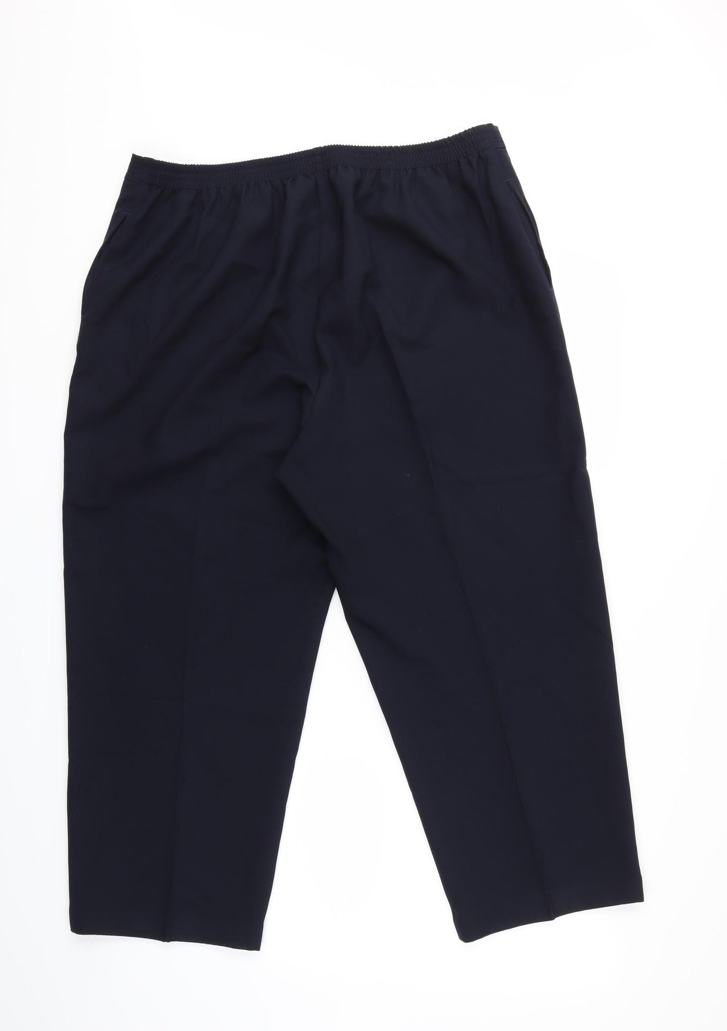 Bonmarché Womens Blue   Trousers  Size 18 L23 in