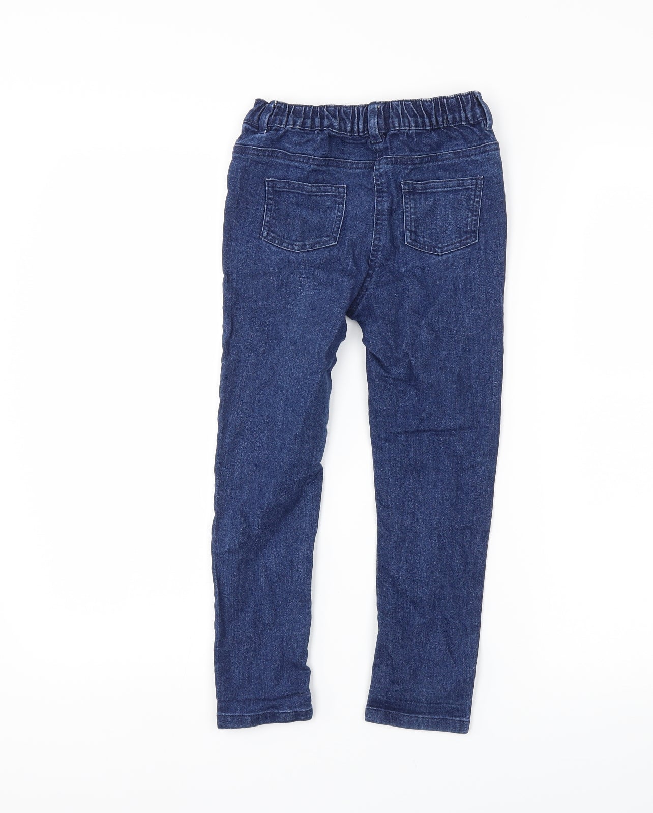 M&Co Girls Blue  Denim Skinny Jeans Size 6-7 Years