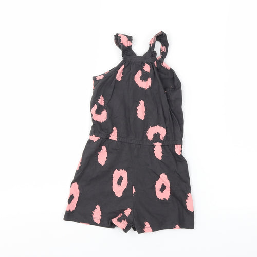 mickey mouse Baby Grey   Romper One-Piece Size 12 Months