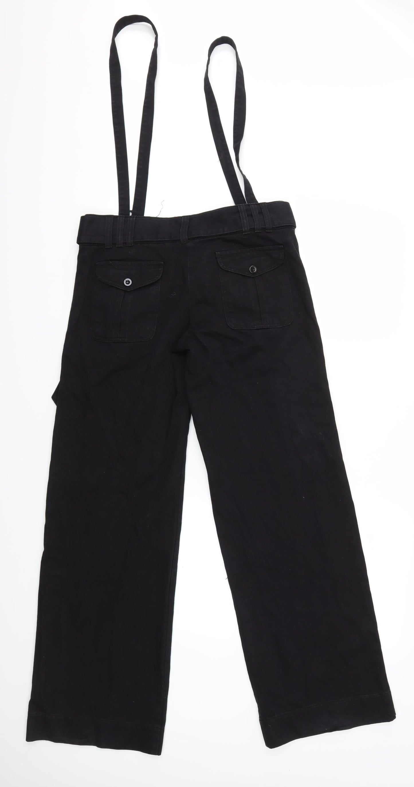 Urban Behavior Womens Black   Windbreaker Trousers Size 8 L30 in