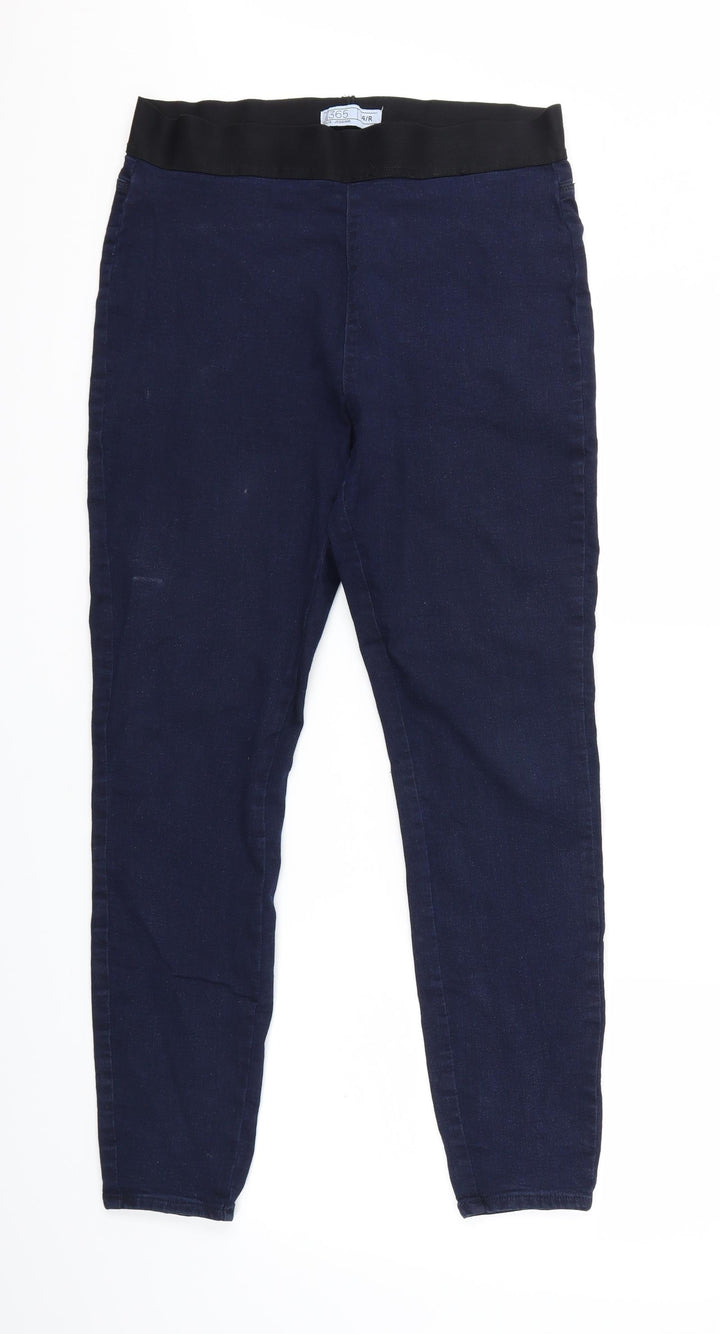 365 Denim Womens Blue Denim Skinny Jeans Size 14 L27 in