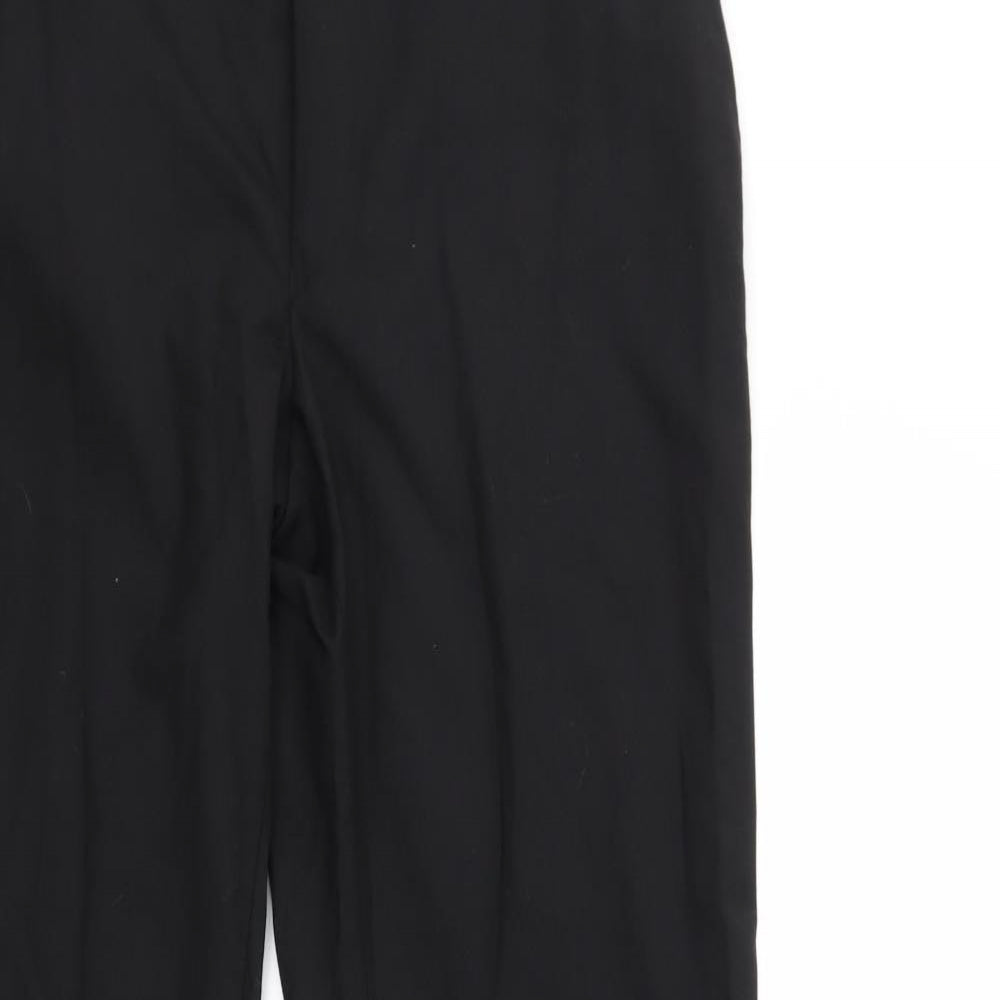 Preworn Mens Black   Trousers  Size 34 in L31 in
