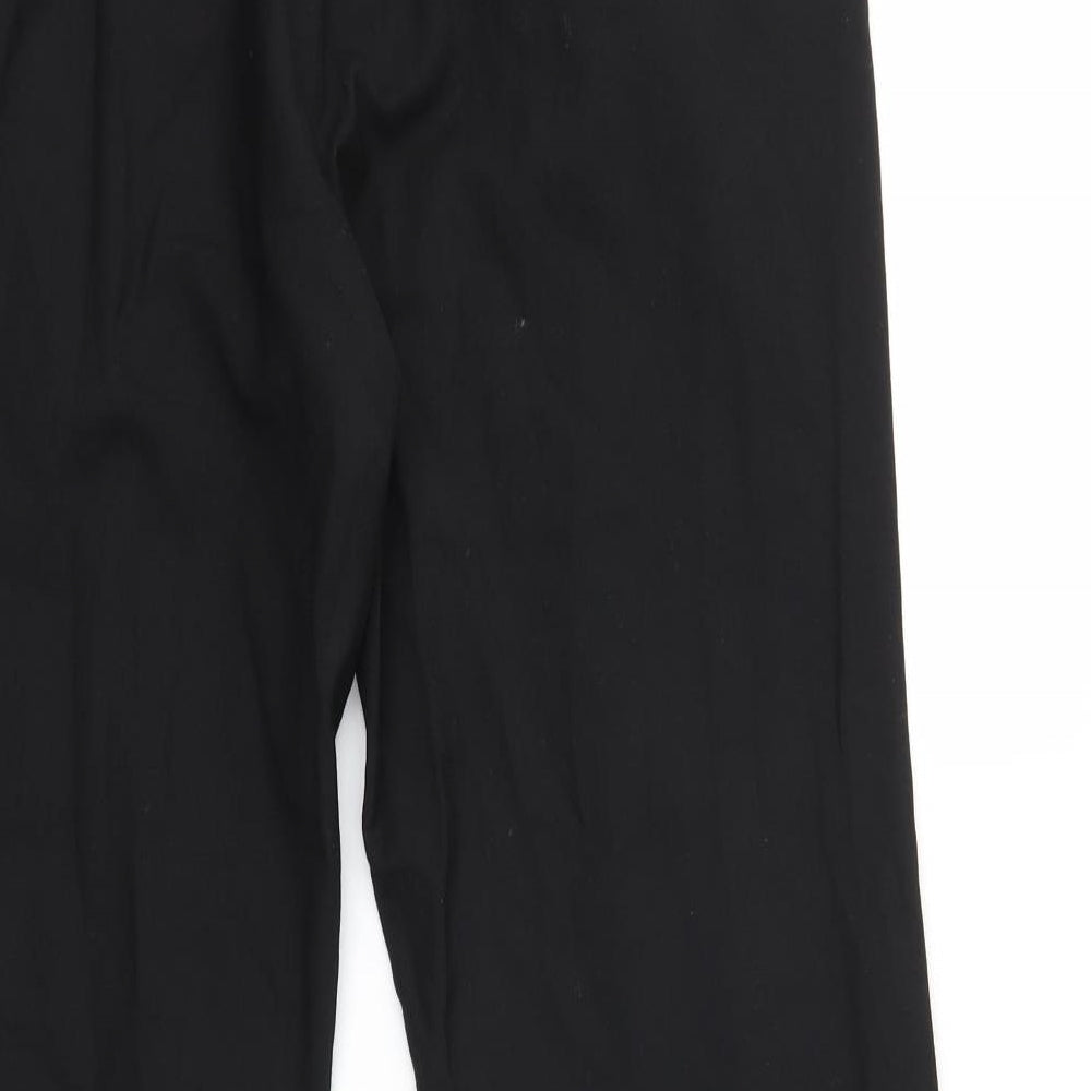 Preworn Mens Black   Trousers  Size 34 in L31 in