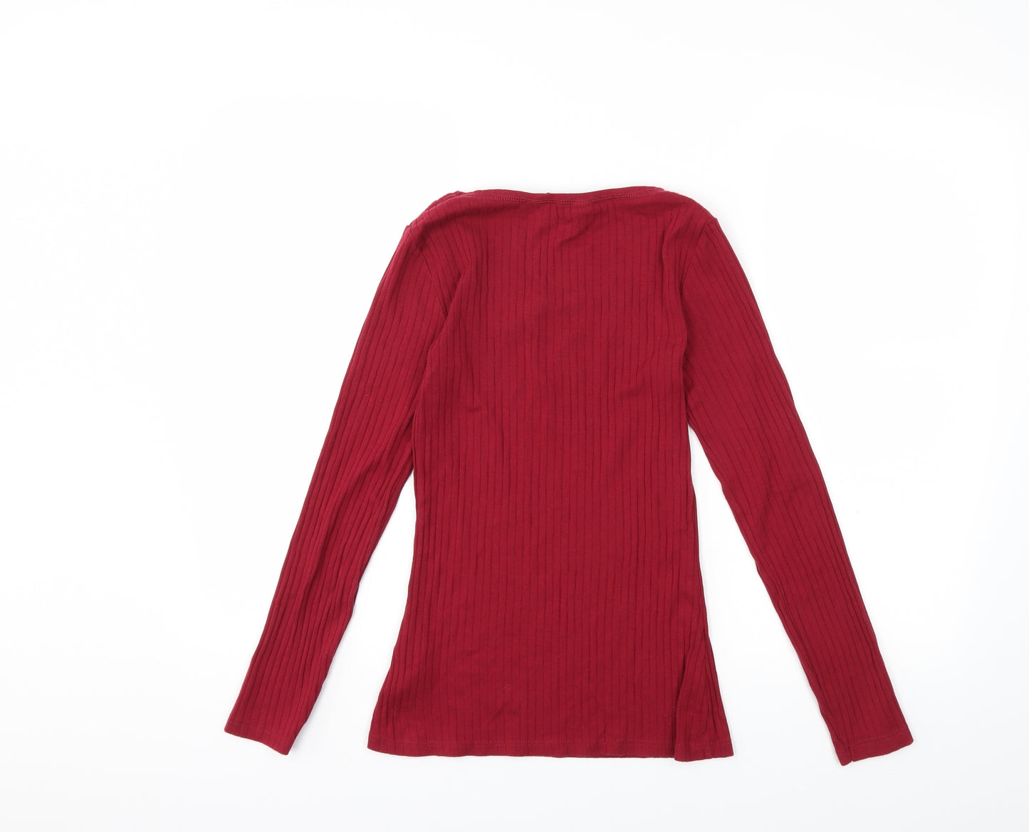 Dorothy Perkins Womens Red   Basic T-Shirt Size 10