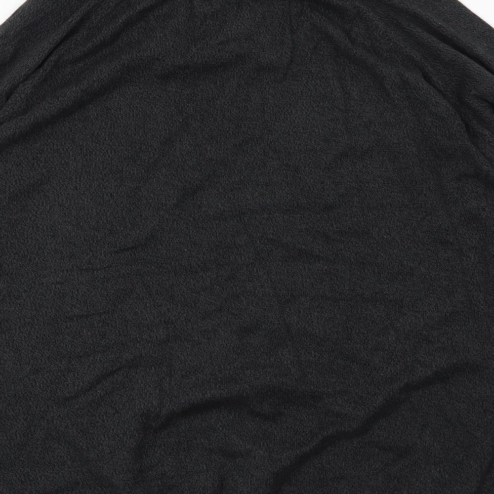 F&F Mens Grey Striped  Pullover Jumper Size L