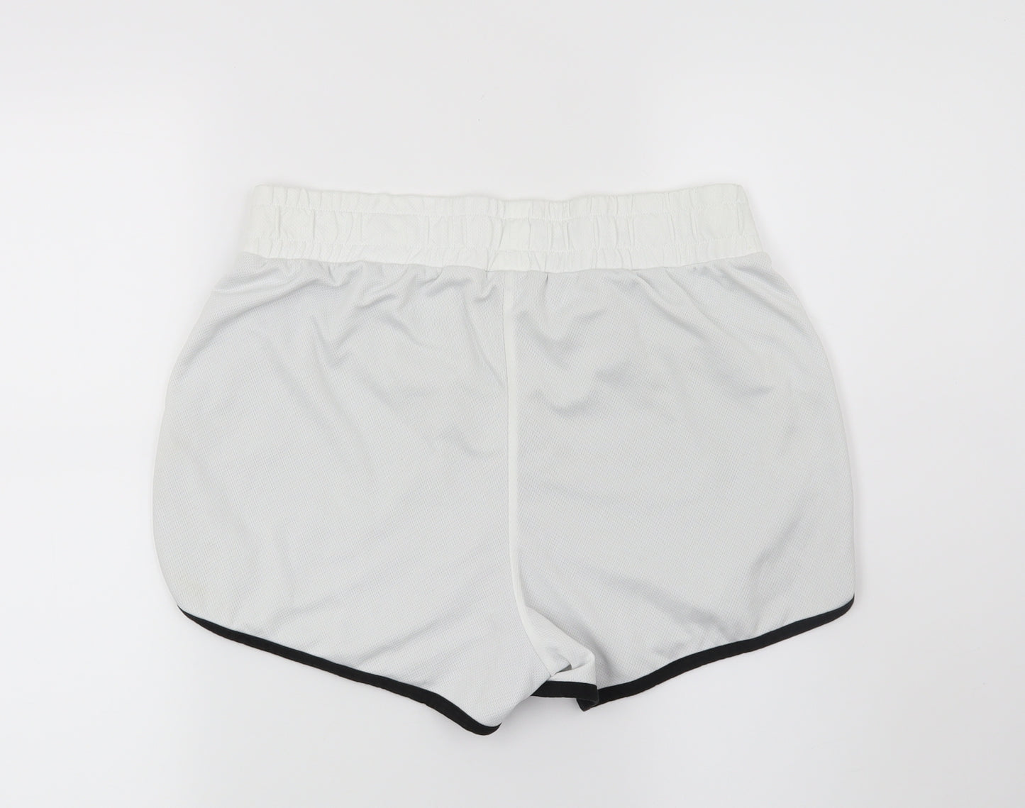 PUMA Mens White   Sweat Shorts Size M