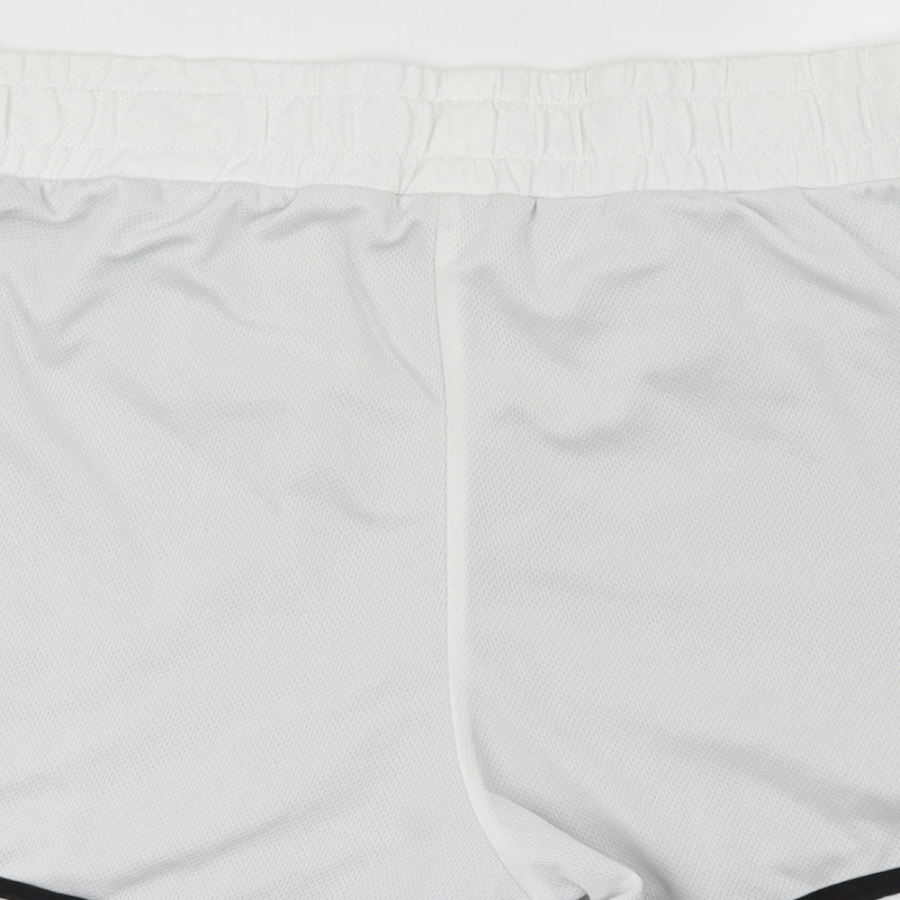 PUMA Mens White   Sweat Shorts Size M