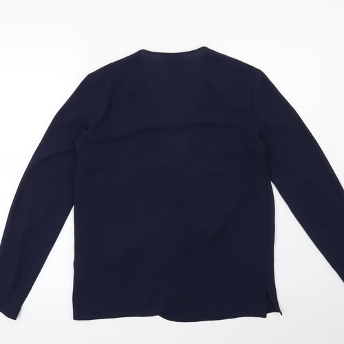 Topshop Womens Blue   Basic Blouse Size 8