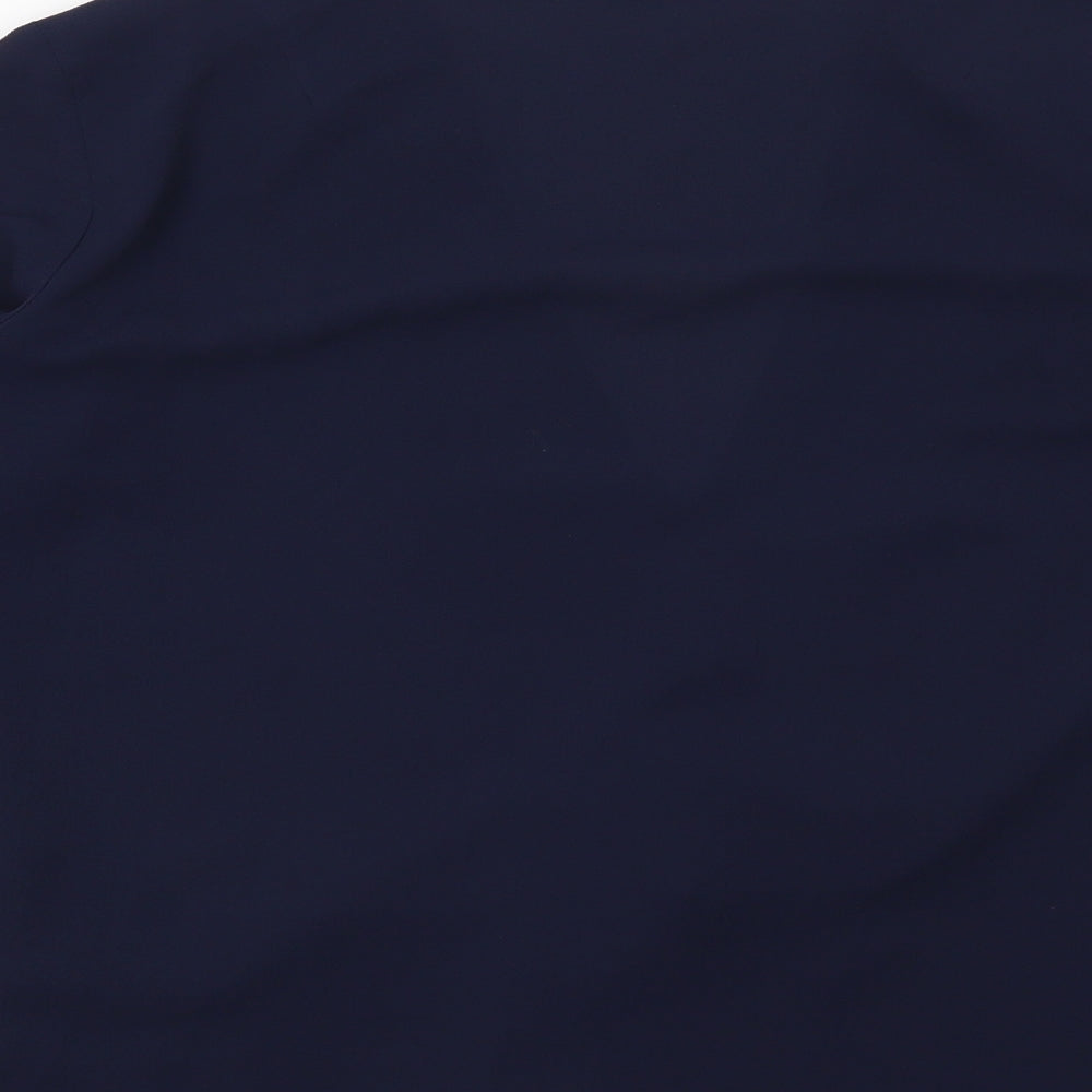Topshop Womens Blue   Basic Blouse Size 8