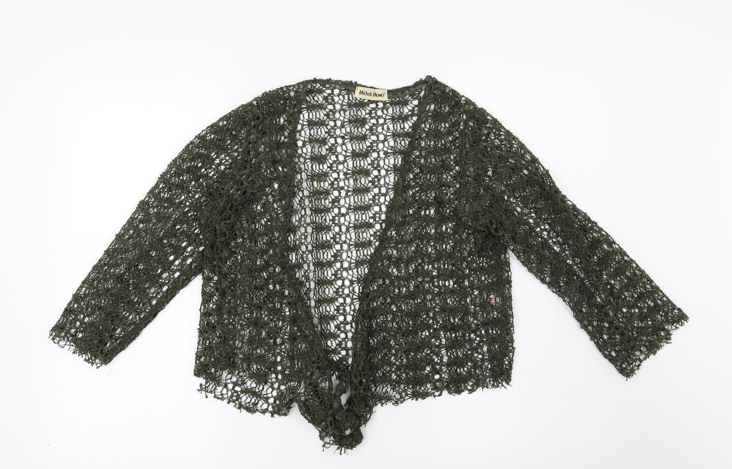 Preworn Womens Green   Shrug Jumper Size 10