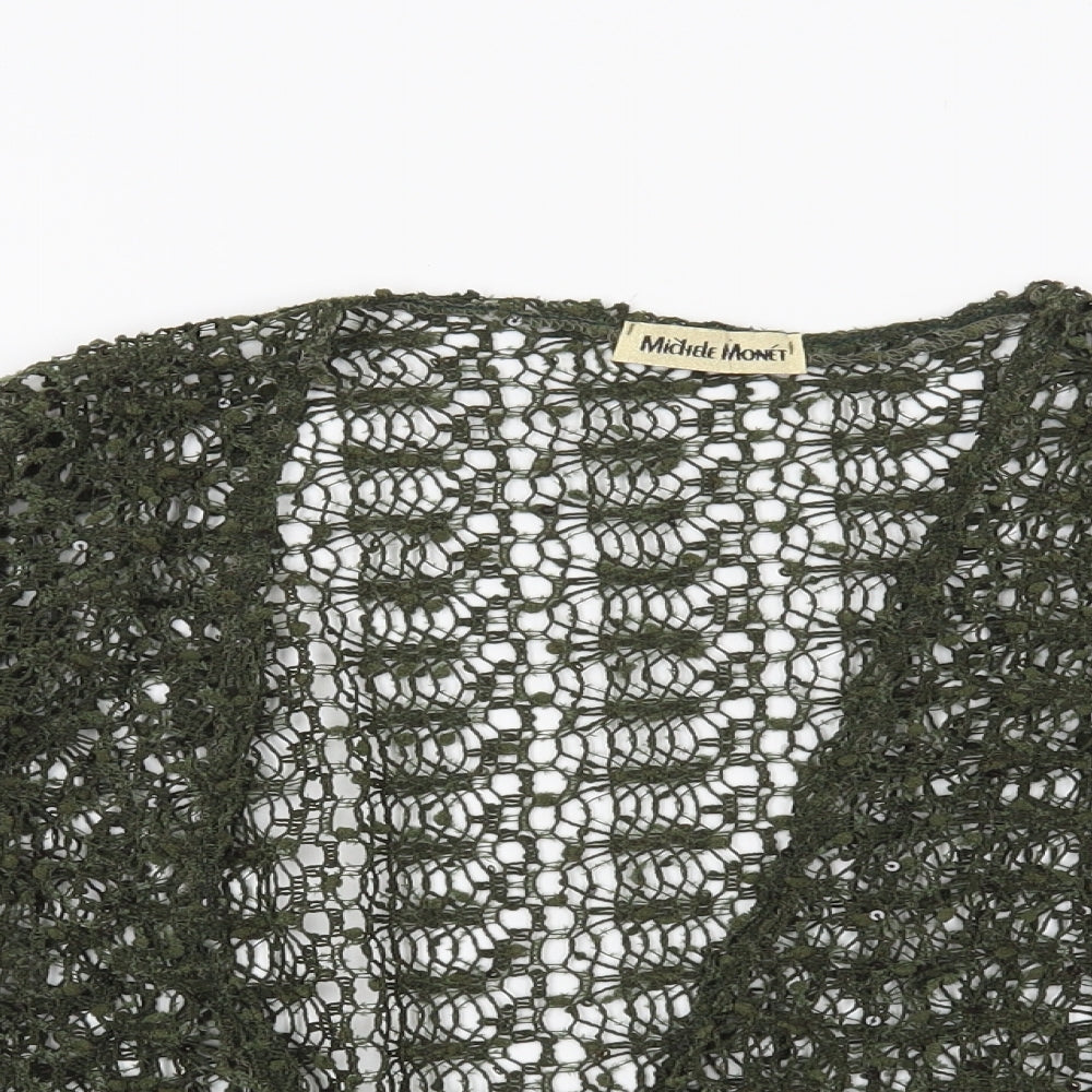 Preworn Womens Green   Shrug Jumper Size 10