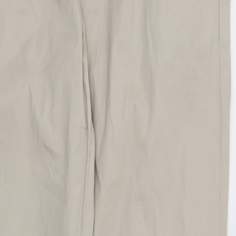 ASOS Mens Beige   Chino Trousers Size 34 in L34 in