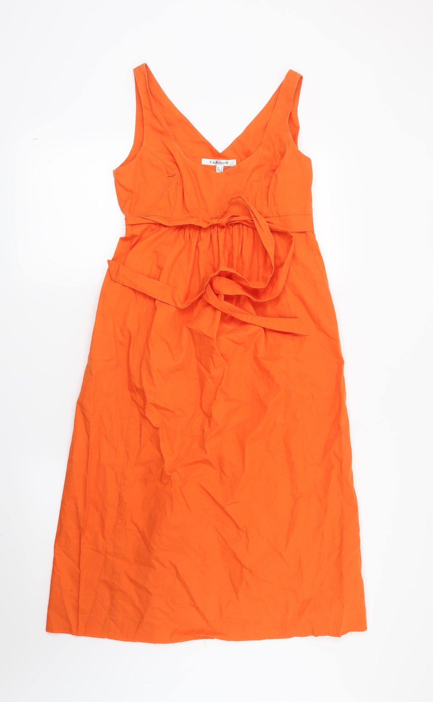 LK Bennett Womens Orange   Shift  Size 6