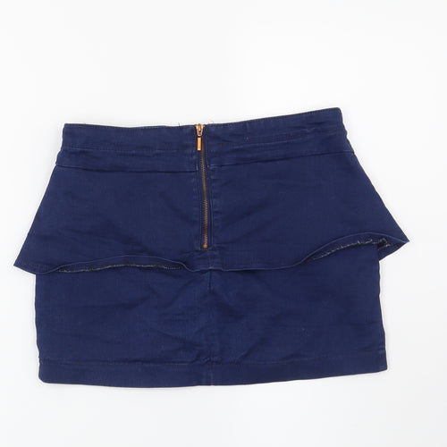 Bershka Womens Blue   Mini Skirt Size M