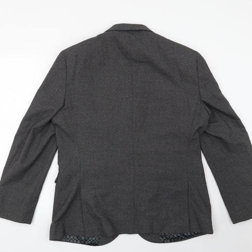 Preworn Mens Grey   Jacket Suit Jacket Size 42