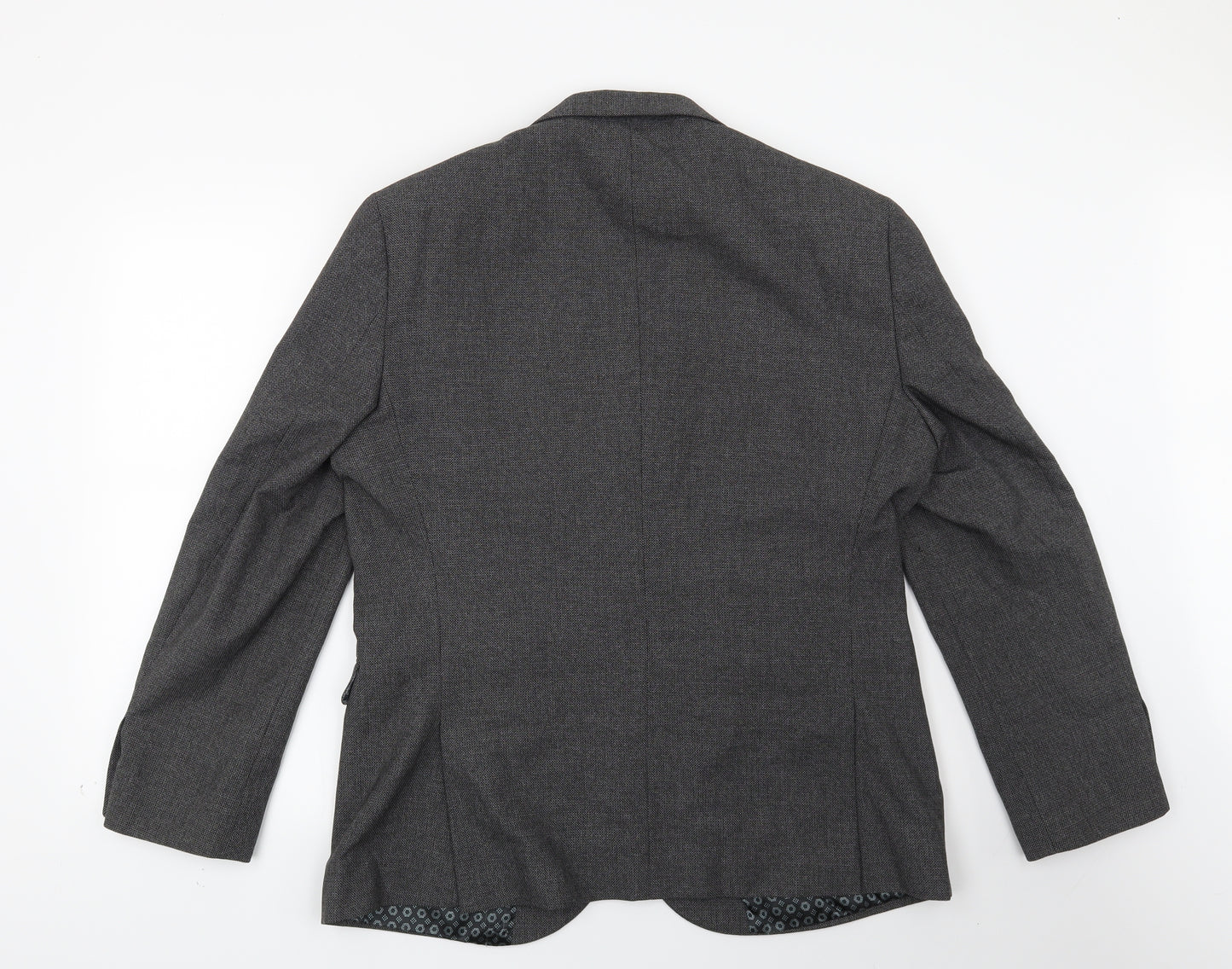 Preworn Mens Grey   Jacket Suit Jacket Size 42