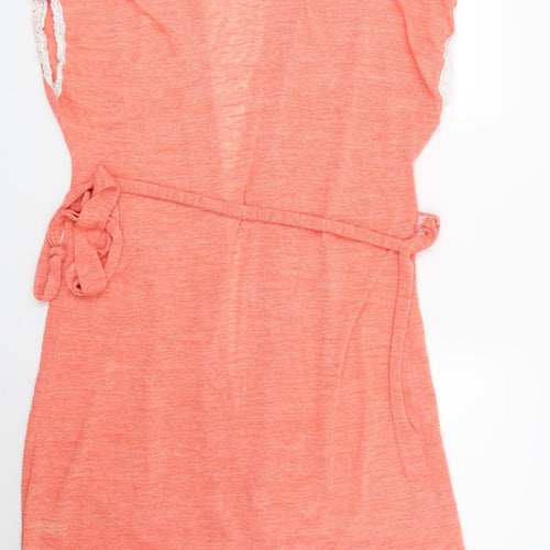 TU Womens Orange   Cardigan Jumper Size L