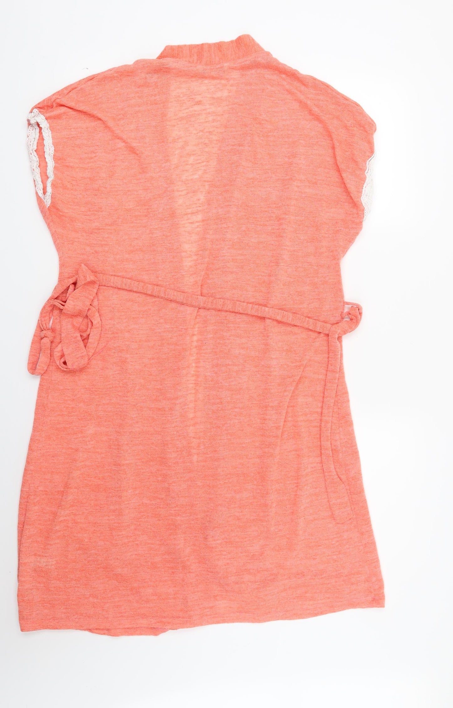 TU Womens Orange   Cardigan Jumper Size L