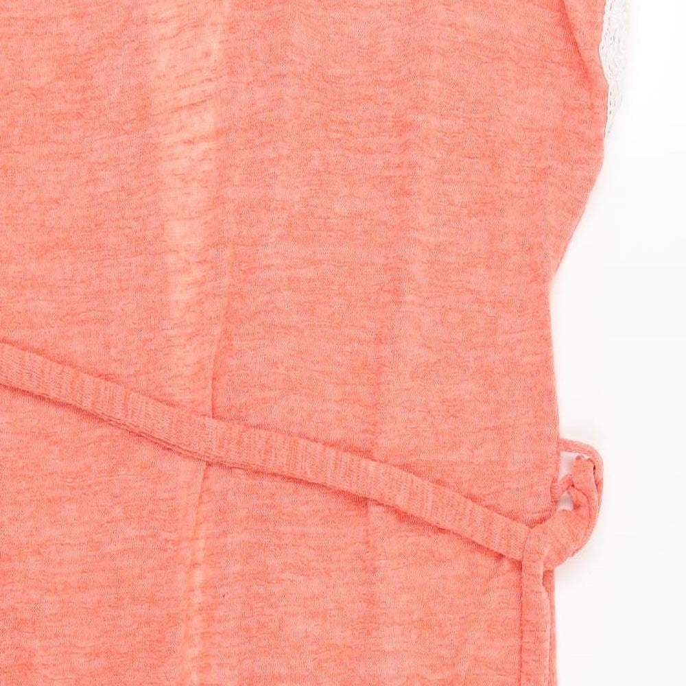 TU Womens Orange   Cardigan Jumper Size L