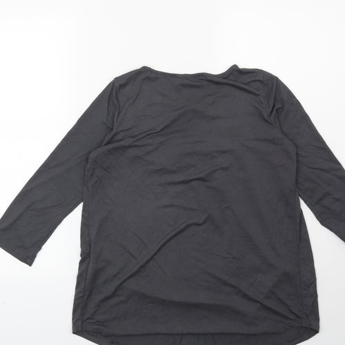 La Redoute Womens Grey Geometric  Basic Blouse Size 6